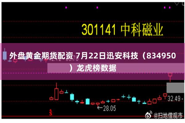外盘黄金期货配资 7月22日迅安科技（834950）龙虎榜数据