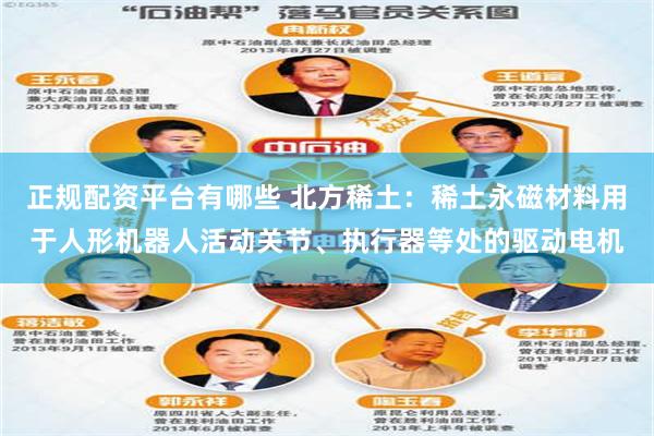 正规配资平台有哪些 北方稀土：稀土永磁材料用于人形机器人活动关节、执行器等处的驱动电机